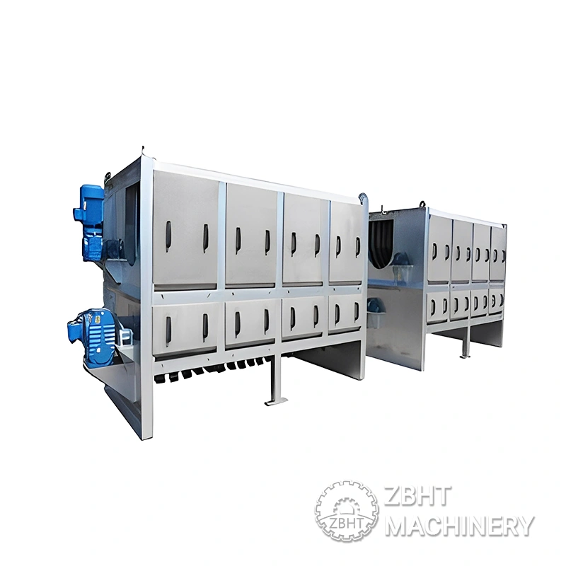 Машина для непрерывного удаления шерсти у свиней