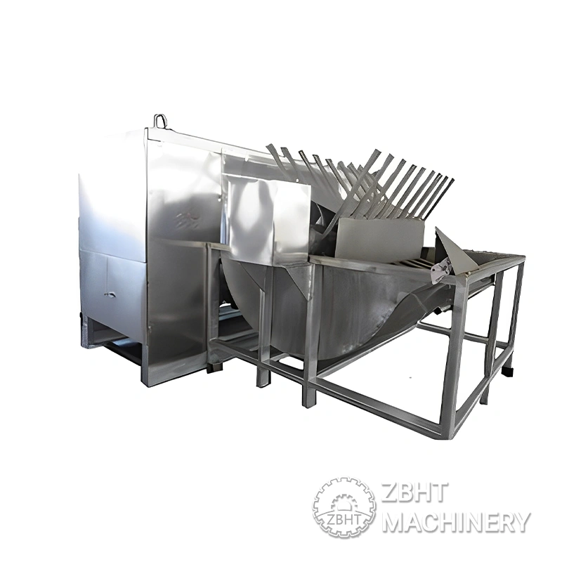 Машина для ошпаривания и удаления шерсти у свиней