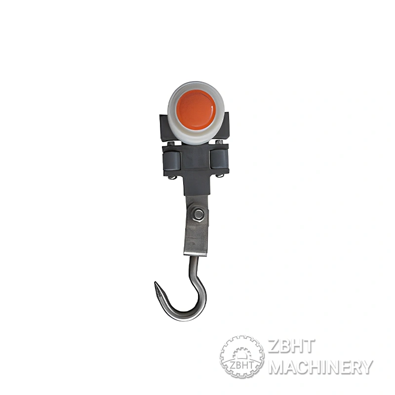 Двойной крюк для рельсового блока